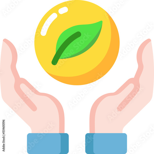 Sustainability Flat Icon