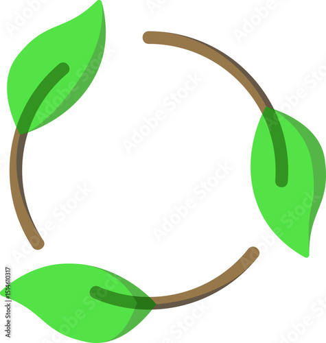 Reuse Sign Flat Icon