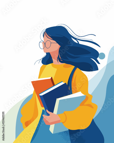 Ambitious Student Education Books and Aspirations