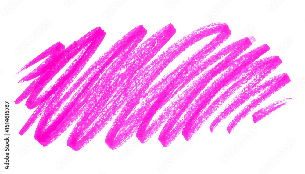 Pink illustration with vibrant wavy marker strokes, showing artistic expression and vibrant color contrast for creative projects isolated on solid white background Png Pink illustration with vibrant wavy marker strokes, showing artistic expression and vibrant color contrast for creative projects isolated on solid white background Png