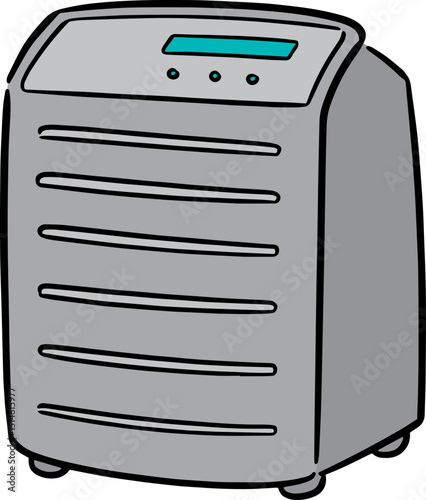 Illustration of air purifier
