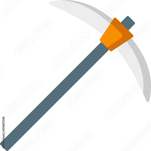 Pickaxe Flat Icon