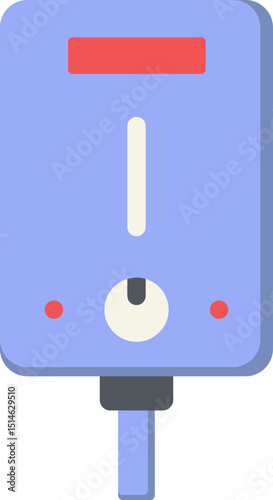 Water Heater Flat Icon