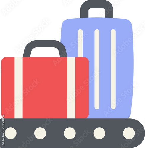 Baggage Claim Flat Icon