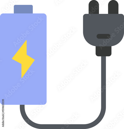 Battery Power Flat Icon