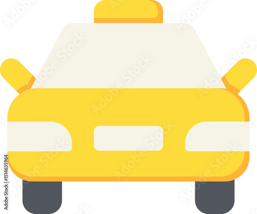 Cab Flat Icon