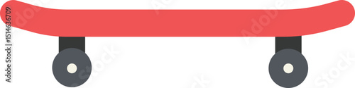 Skateboard Flat Icon