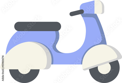 Scooter Flat Icon