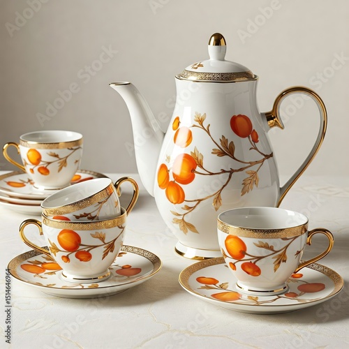 cup of tea and teapot