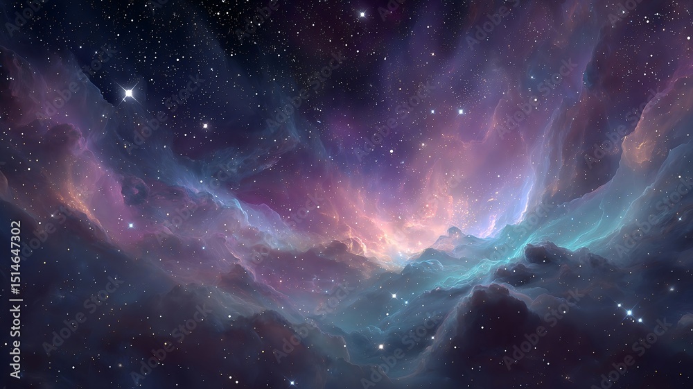 Obraz premium abstract space background