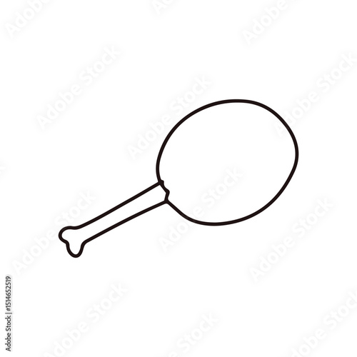 doodles snacks. doodles breakfast or street food. outline, cartoon and flat design. icon. stock element