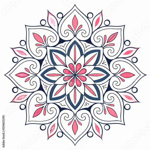 Floral seamless pattern .