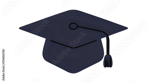 black graduation cap