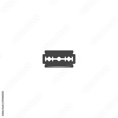 Razor blade Icon flat vector design
