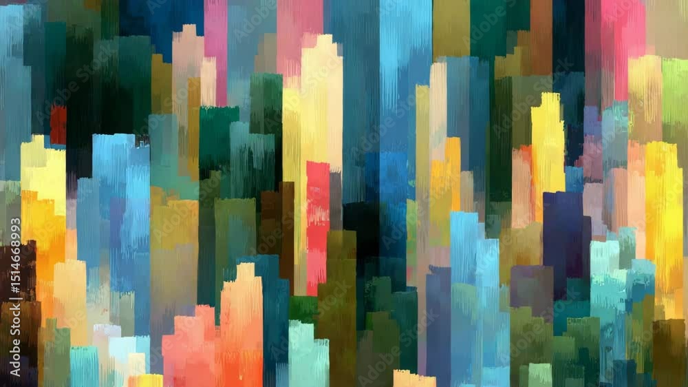Vibrant abstract colors creating a dynamic textured composition. Vibrant abstract colors creating a dynamic textured composition.