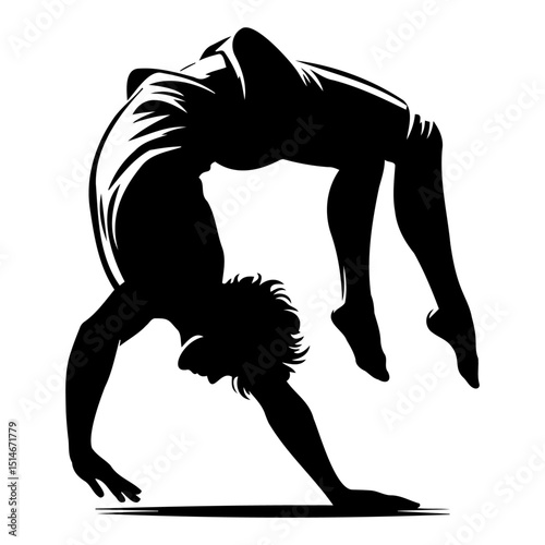 Backbend Silhouette