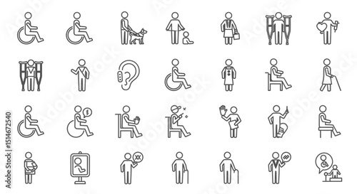 Accessible Design Disability Icons and Symbols for Inclusive Communication