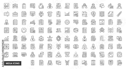 Extensive Collection of 100+ Business and Finance Icons Perfect for Presentations and Reports
