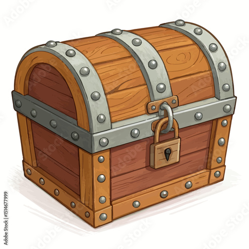 old wooden chest