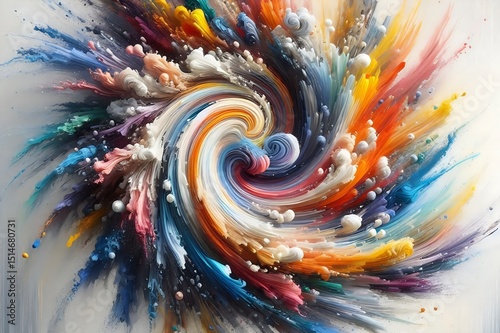 Color Collision: The Art of Impact