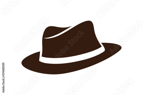 cowboy hat isolated on white