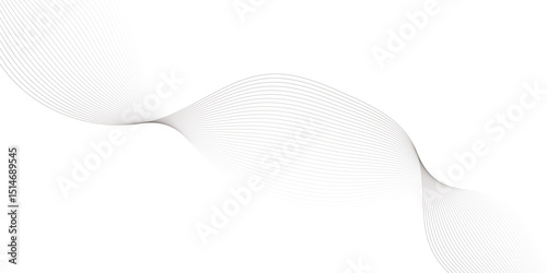 bstract wave element for design. Digital frequency track equalizer. Stylized line art background. Vector illustration. Wave with lines created using blend tool.