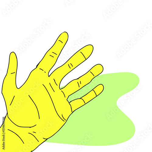 peace sign with hand