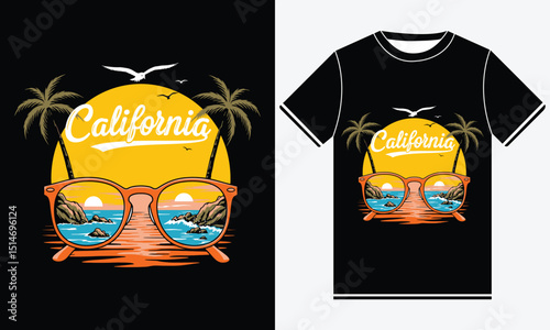 summer t shirt, 60s Summer T-Shirt, unique summer design, Summer Vacation T-Shirt