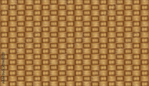 bamboo basket pattern texture design vector illustration