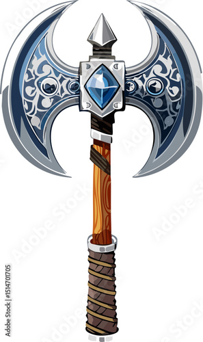 magic battle axe illustration