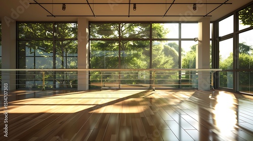 interior of a house with a view