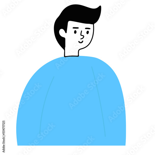 Illustration  concepts with people scene in flat cartoon design. A big collection of scenes with men and women in various situations on a white background. Vector illustration.