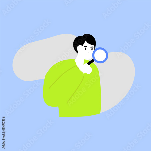 Illustration  concepts with people scene in flat cartoon design. A big collection of scenes with men and women in various situations on a white background. Vector illustration.
