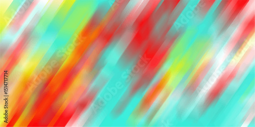 Abstract colorful background with brush strokes in various shades and artistic color gradients