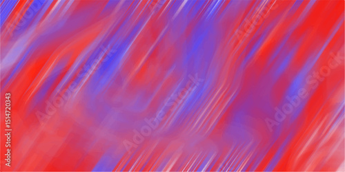 Vibrant colorful brushstroke illustration with dynamic lines in red and purple tones
