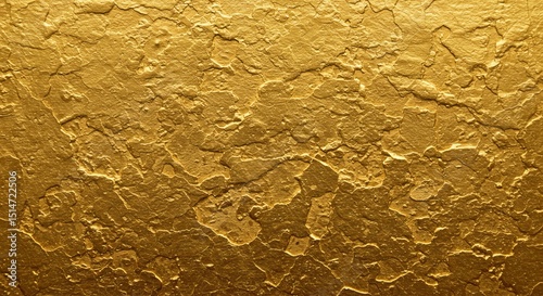 Golden Textured Background Luxury Gold Surface Cracked Metallic Wall Rich Gold Pattern