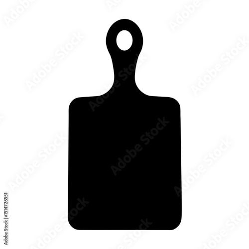 Detailed black cheese board silhouette design for gourmet food photography