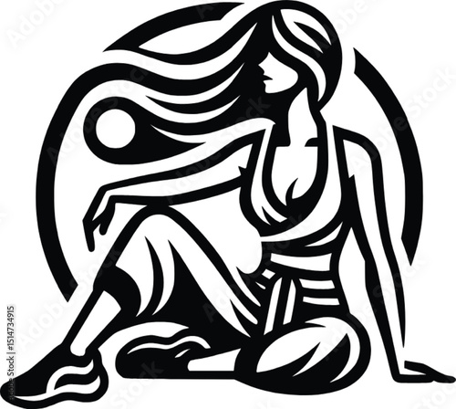 The image of woman  beauty.