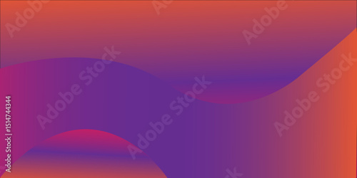 Abstract colourful design with smooth waves of pink, blue, and purple light creates a bright rainbow backdrop