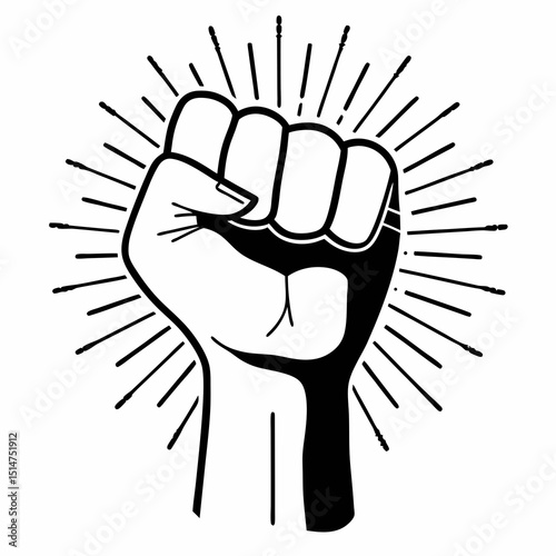 hand with a fist