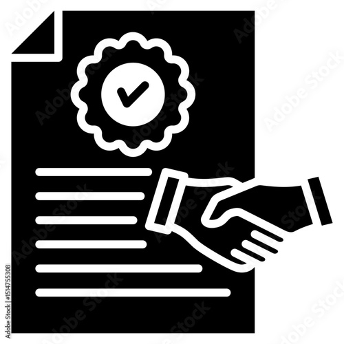 Certainty Glyph Icon
