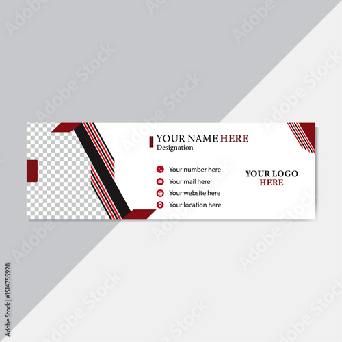 corporate and Creative email signature design.