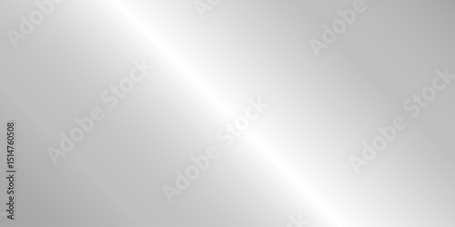 Silver Brushed Metal Texture Background. Stainless Steel. Wallpaper. Vector Illustration