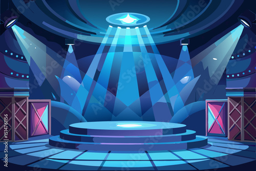 dramatic-spotlight-illuminating-empty-stage-