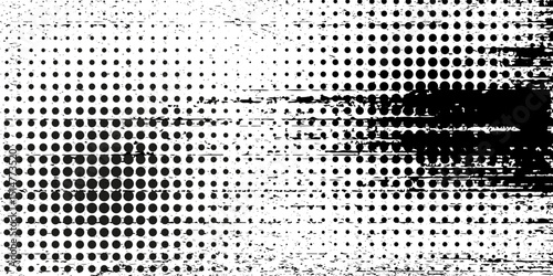 black color pattern gradient texture background. Pop art comic sport style vector illustration Dots Abstract dark black background with modern corporate concept grunge design