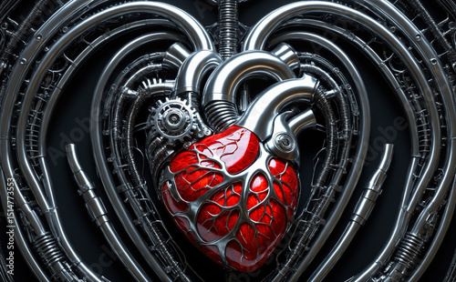 Biomechanical Heart – Fusion of Flesh and Machine