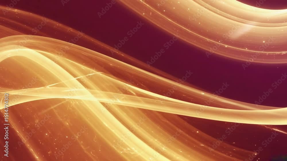 Seamless fluid abstract psychedelic wavy motion video background, creative colored psychic waves with slow liquid movement 4k video