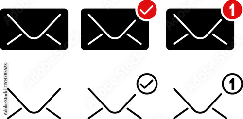 Mail icon. Send a message sign. Received message. Social media chat communication. mailbox buble symbol. Delivery of correspondence
