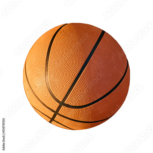 Fototapeta Naklejka Na Ścianę i Meble -  basketball ball isolated on white