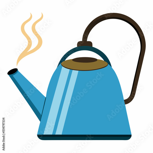 teapot isolated on white background